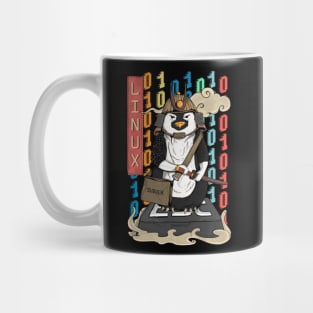 Samurai penguin | A linux penguin Mug